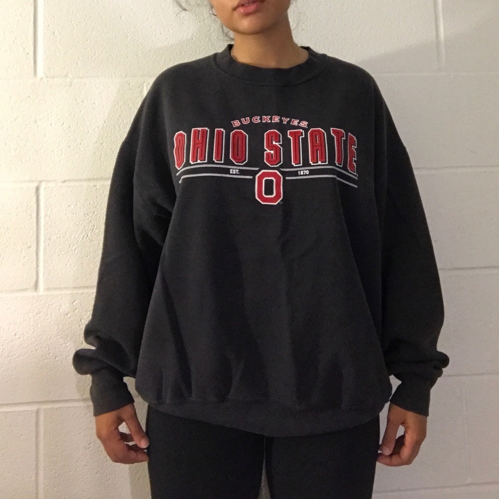 Ohio State Buckeyes Crew Neck Sweatshirt